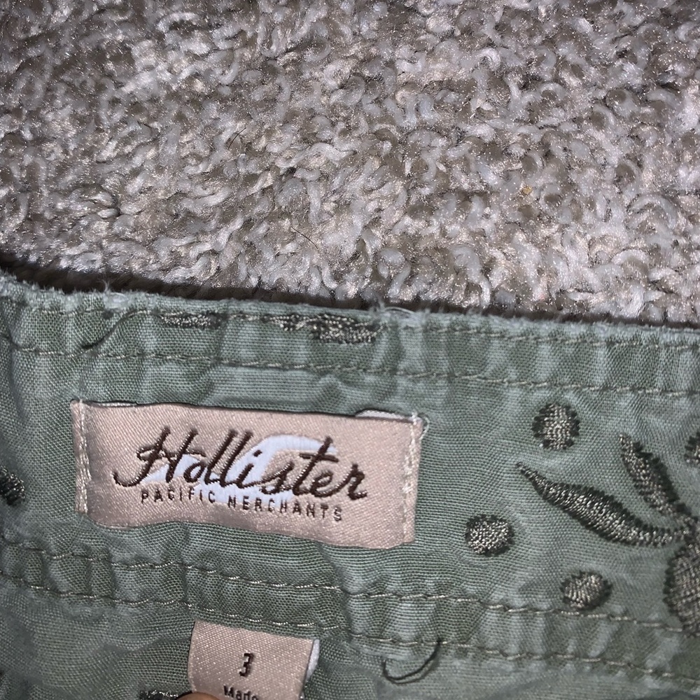 Hollister Jr Pacific Merchants Green Shorts size 3 - Picture 7 of 12